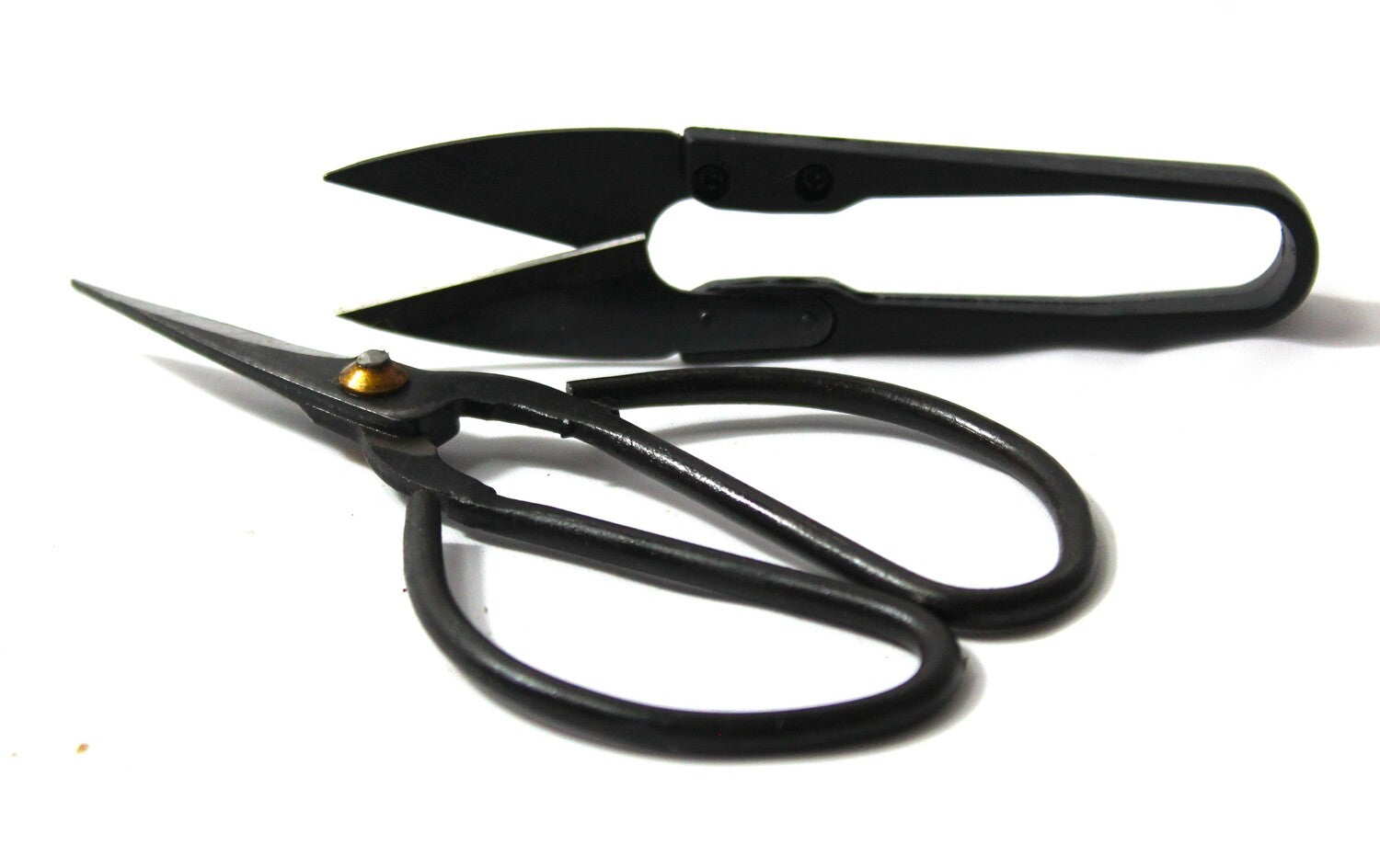 Traditional style Bonsai Pruning set- 120mm scissors and a set of leaf pruners